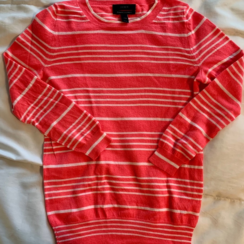 J. Crew Italian featherweight cashmere sweater